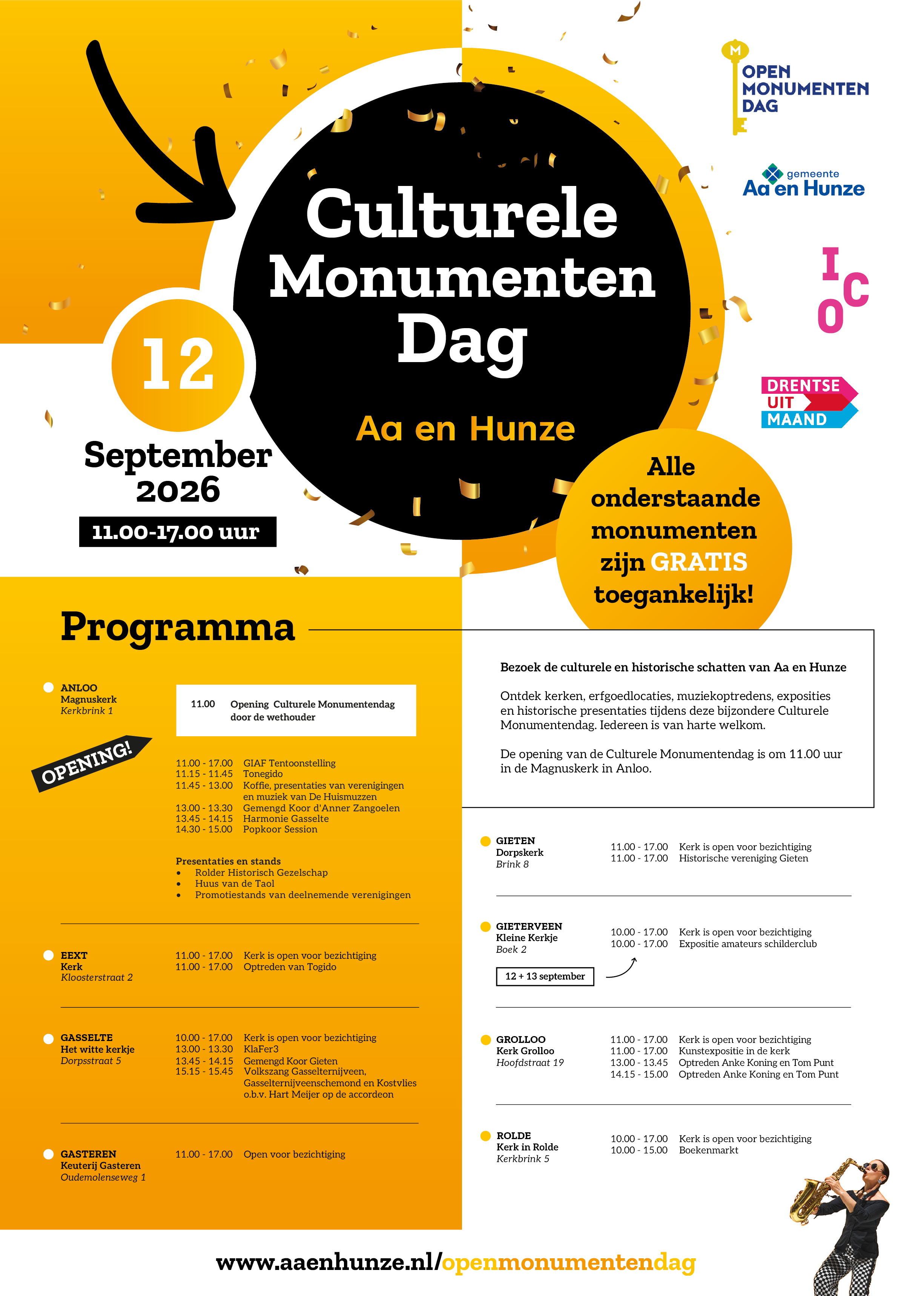 Culturele Monumentendag 2026